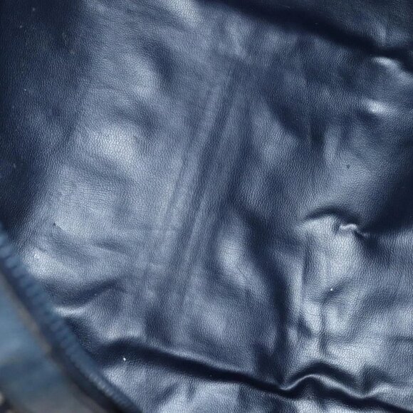 CELINE C Sulky Boston Shoulder Bag Canvas 2Set Brown Navy - Picture 9 of 16